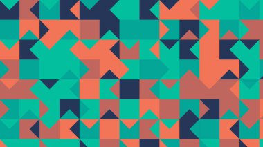 yeşil, mavi ve gri geometrik desen, kumaş, fayans, masa örtüsü için kusursuz duvar kağıdı