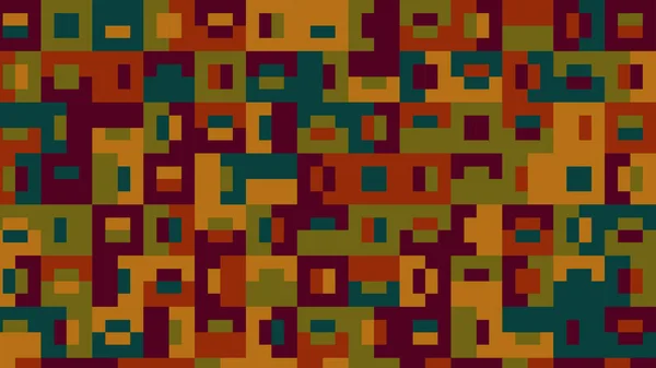 Зеленый Оранжевый Желтый Геометрический Узор Бесшовные Обои Ткани Плитки Скатерти — стоковое фото