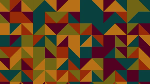 Yeşil Turuncu Sarı Geometrik Desen Kumaş Fayans Masa Örtüsü Için — Stok fotoğraf