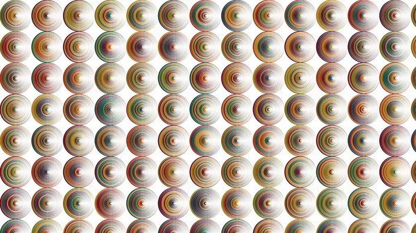 Groen Oranje Geel Geometrisch Patroon Naadloos Behang Voor Stof Tegel — Stockfoto