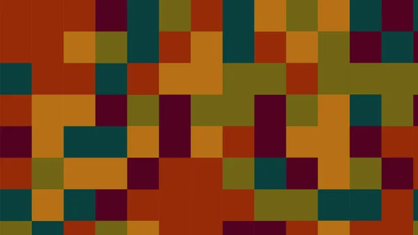 Zielony Pomarańczowy Żółty Geometryczny Wzór Tapeta Bez Szwu Tkanin Płytek — Zdjęcie stockowe