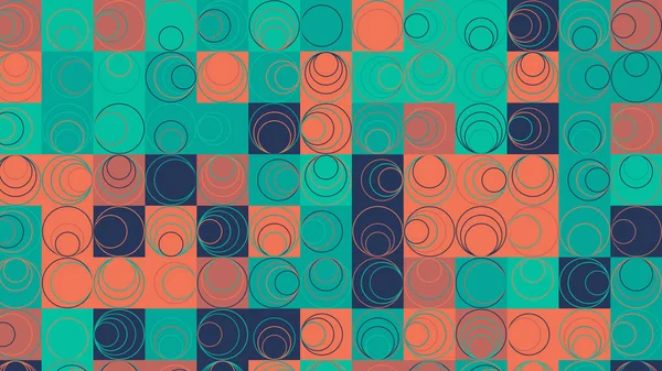 Zöld Kék Szürke Geometriai Minta Zökkenőmentes Tapéta Szövet Csempe Abroszt — Stock Fotó