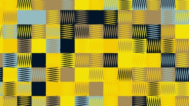 sarı, bej ve kahverengi geometrik desen, fayanslar için duvar kağıdı, afiş, masa örtüsü