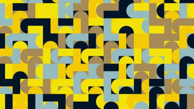 sarı, bej ve kahverengi geometrik desen, fayanslar için duvar kağıdı, afiş, masa örtüsü