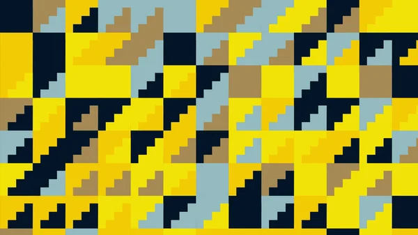 Galben Bej Maro Model Geometric Tapet Pentru Țiglă Banner Față — Fotografie, imagine de stoc