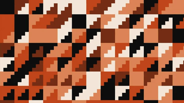 Оранжевый Коричневый Бежевый Геометрический Узор Обои Ткани Плитки Скатерти — стоковое фото