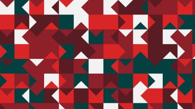 yeşil, beyaz ve kırmızı geometrik desen, kumaş, fayans, masa örtüsü için duvar kağıdı