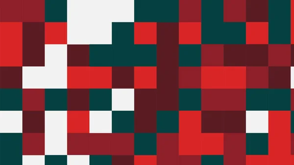 白色和红色几何图案 用于织物 桌布的壁纸 — 图库照片