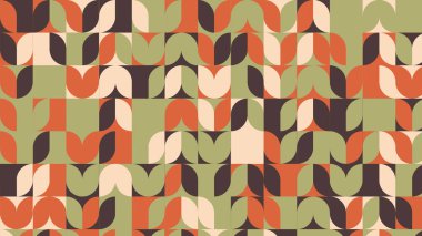 kahverengi ve bej geometrik desen, kumaş, fayans, masa örtüsü için duvar kağıdı