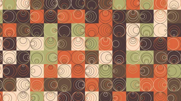 Braune Und Beige Geometrische Muster Tapete Für Stoff Fliese Tischdecke — Stockfoto