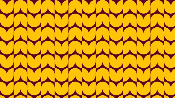 Фіолетовий Жовтий Помаранчевий Геометричний Візерунок Шпалери Плитки Банер Скатертина — стокове фото