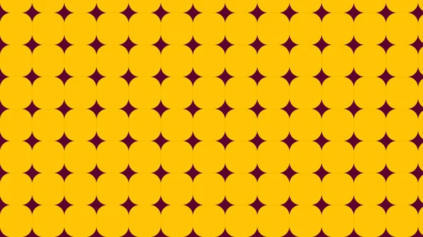 Saf Sarı Turuncu Geometrik Desen Fayanslar Için Duvar Kağıdı Afiş — Stok fotoğraf
