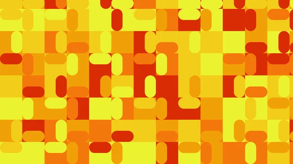 Gult Oransje Geometrisk Mønster Tapeter Fliser Banner Tabellantrekk – stockfoto