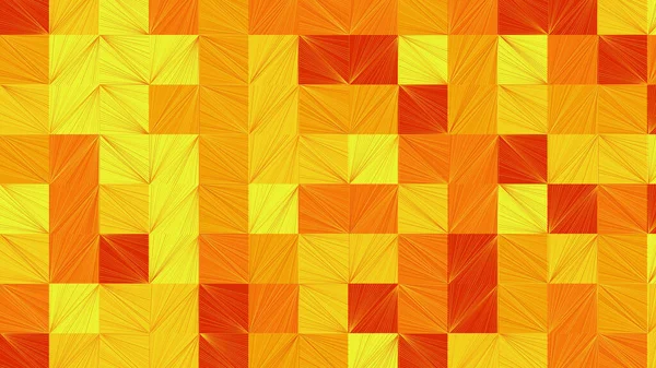 Patrón Geométrico Amarillo Naranja Fondo Pantalla Para Azulejo Bandera Mantel — Foto de Stock