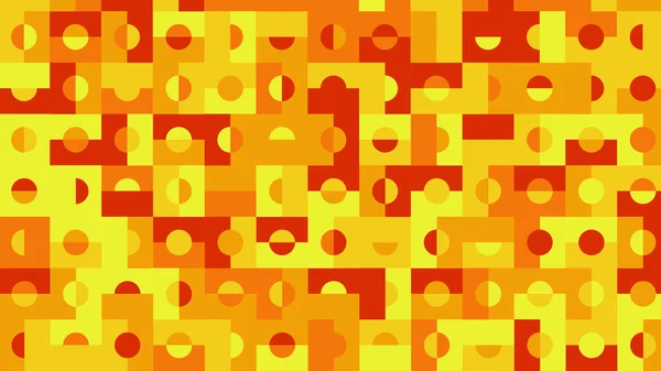 Κίτρινο Και Πορτοκαλί Γεωμετρικό Μοτίβο Ταπετσαρία Για Πλακάκια Banner Τραπεζομάντιλο — Φωτογραφία Αρχείου