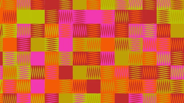 Rosa Gelb Und Orange Geometrische Muster Tapete Für Fliese Banner — Stockfoto