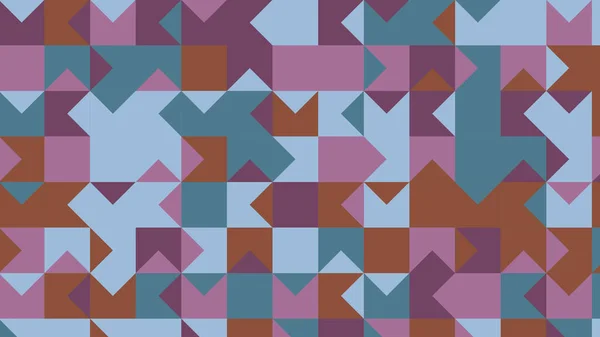 Голубой Пурпурный Серый Геометрический Узор Обои Ткани Плитки Скатерти — стоковое фото