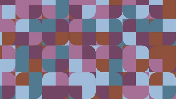 Blau Purpur Und Grau Geometrisches Muster Tapete Für Stoff Fliese — Stockfoto