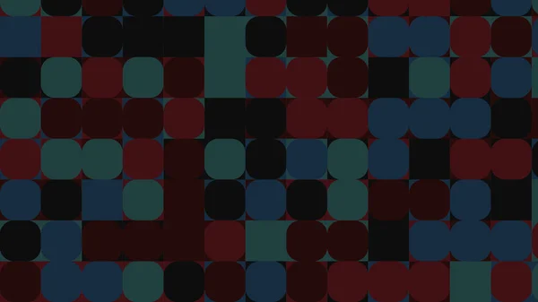 Motivo Geometrico Blu Rosso Carta Parati Piastrelle Banner Tovaglia — Foto Stock