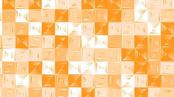 Sarı Turuncu Geometrik Desen Fayanslar Için Duvar Kağıdı Afiş Masa — Stok fotoğraf