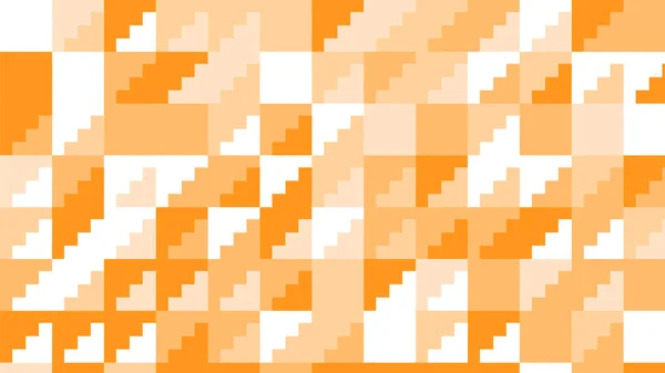 Motif Géométrique Jaune Orange Papier Peint Pour Carreaux Bannière Nappe — Photo