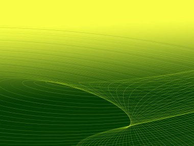 eğimli arkaplanda taze yeşil çizgiler