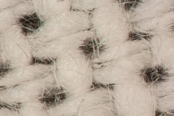 Волокна Вплетені Різнокольорову Тканину — стокове фото