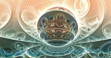 Yabancı bir gezegenin yüzeyi, yabancı bir güneşin altında.