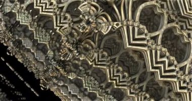 Yabancı bir gezegenin Mimari ve Teknolojisi yabancı bir güneşin altında 3D
