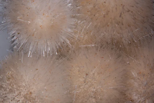 Krystaly Hlinitokřemičitanu Sodného Detailu — Stock fotografie