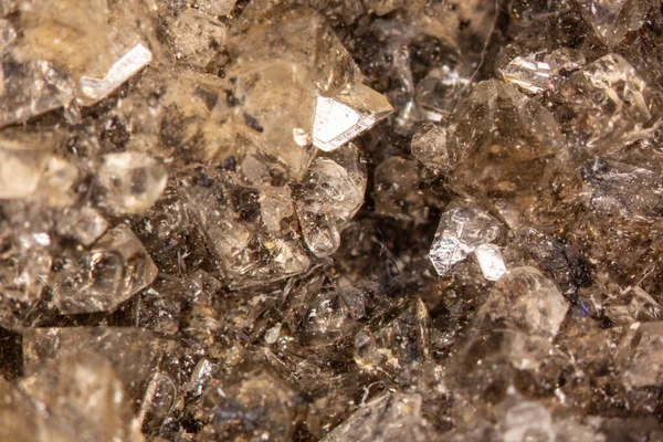 Yakından Küçük Barit Kristalleri — Stok fotoğraf