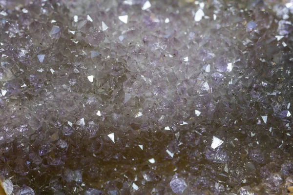 Ametystové Krystaly Detailu — Stock fotografie