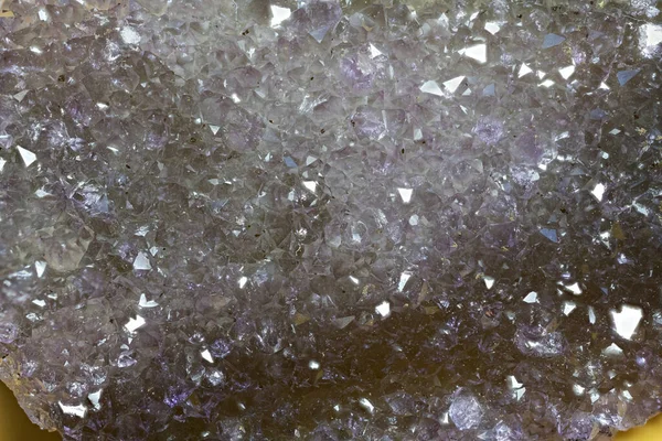 Ametystové Krystaly Detailu — Stock fotografie