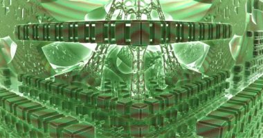 Yabancı bir gezegenin yüzeyi, yabancı bir güneşin altında.