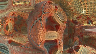 Yabancı bir gezegenin yüzeyi, yabancı bir güneşin altında.