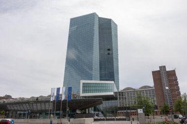 Avrupa Merkez Bankası ECB Frankfurt am Main 'deki güç kontrol merkezi olarak