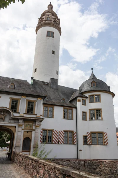 Castle Hoechst Στην Έσση Γερμανία — Φωτογραφία Αρχείου