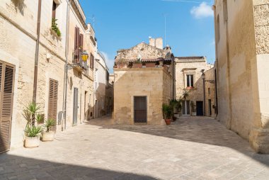 Lecce 'nin tarihi merkezinde, İtalya' nın Puglia kentindeki Salento 'nun merkezi.