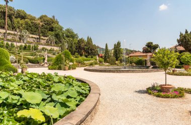 Collodi 'deki tarihi Garzoni Bahçesi, Pistoia ili, Tuscany, İtalya.