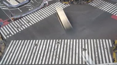 Shibuya 'nın Japonya' ya geçiş zamanı.