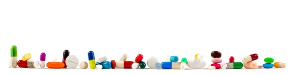 Medical Supplements White Background — Stock Photo, Image