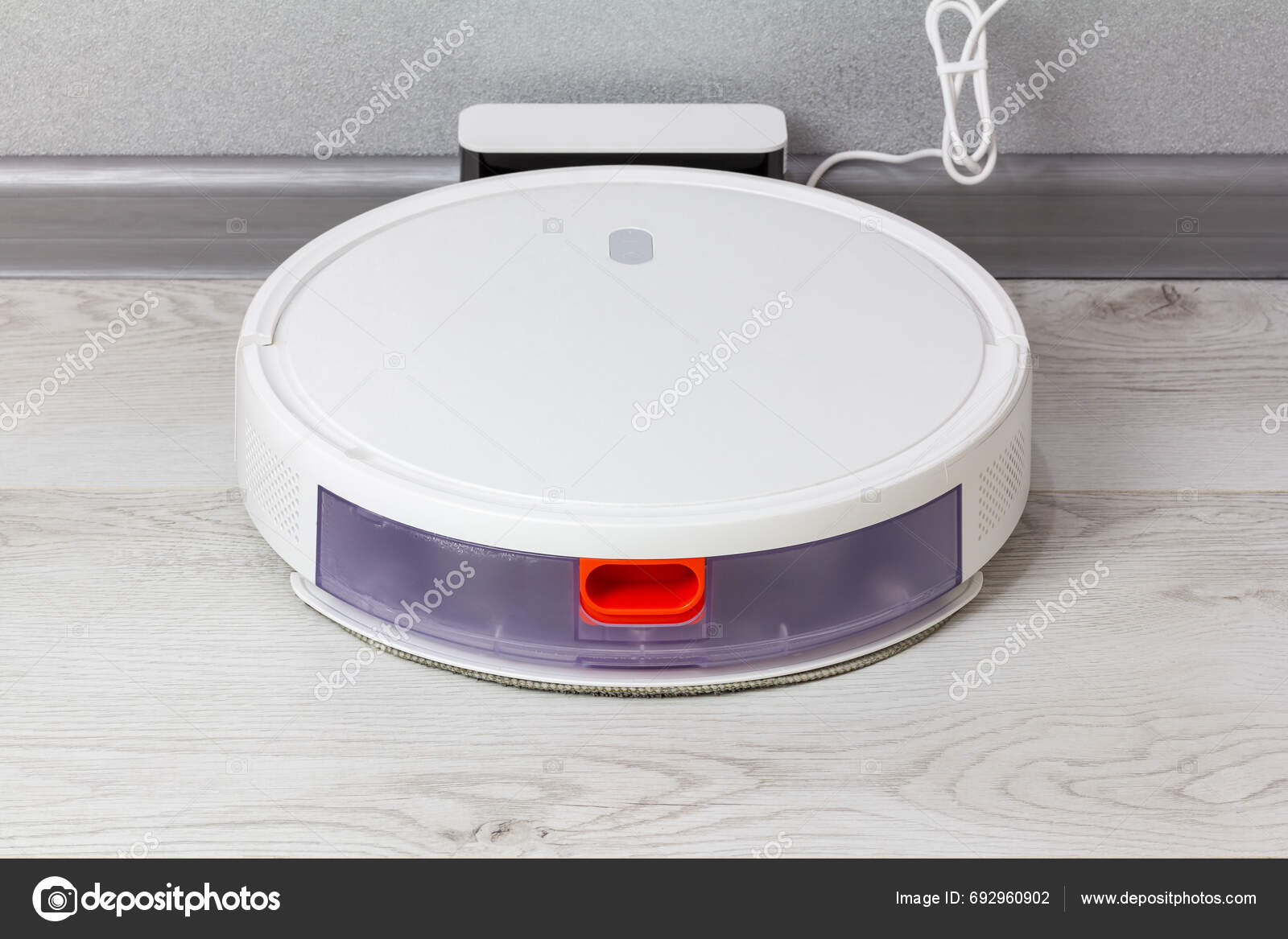 Robot Vacuum Cleaner Charging Station Smart Technology Controlled