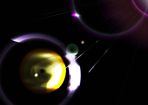 Luxus Kosmos Galaxie Eleganten Vektor Hintergrund — Stockvektor