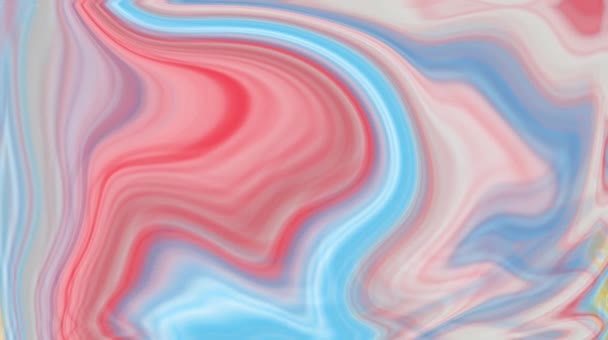 Colorful Abstract Fluid Background Water Color Art Background — Stock Video
