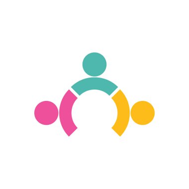 Evlat Edinme ve Toplum Bakımı Logo şablonu vektörü