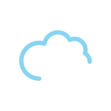 cloud logo vector illustration  icon template