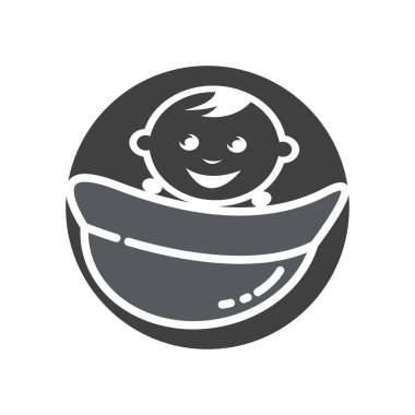 Bebek logo vektör şablonu tasarımı