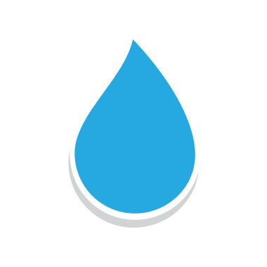 water drop Logo Template vector illustration design clipart