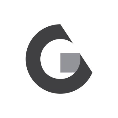 G Harfi şablon vektör simgesi tasarımı 