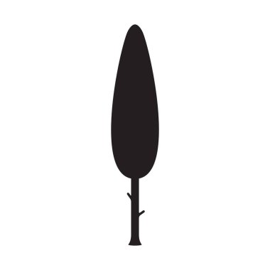 Çam ağacı logo vektör şablonu ikon tasarımı illüstrasyonu